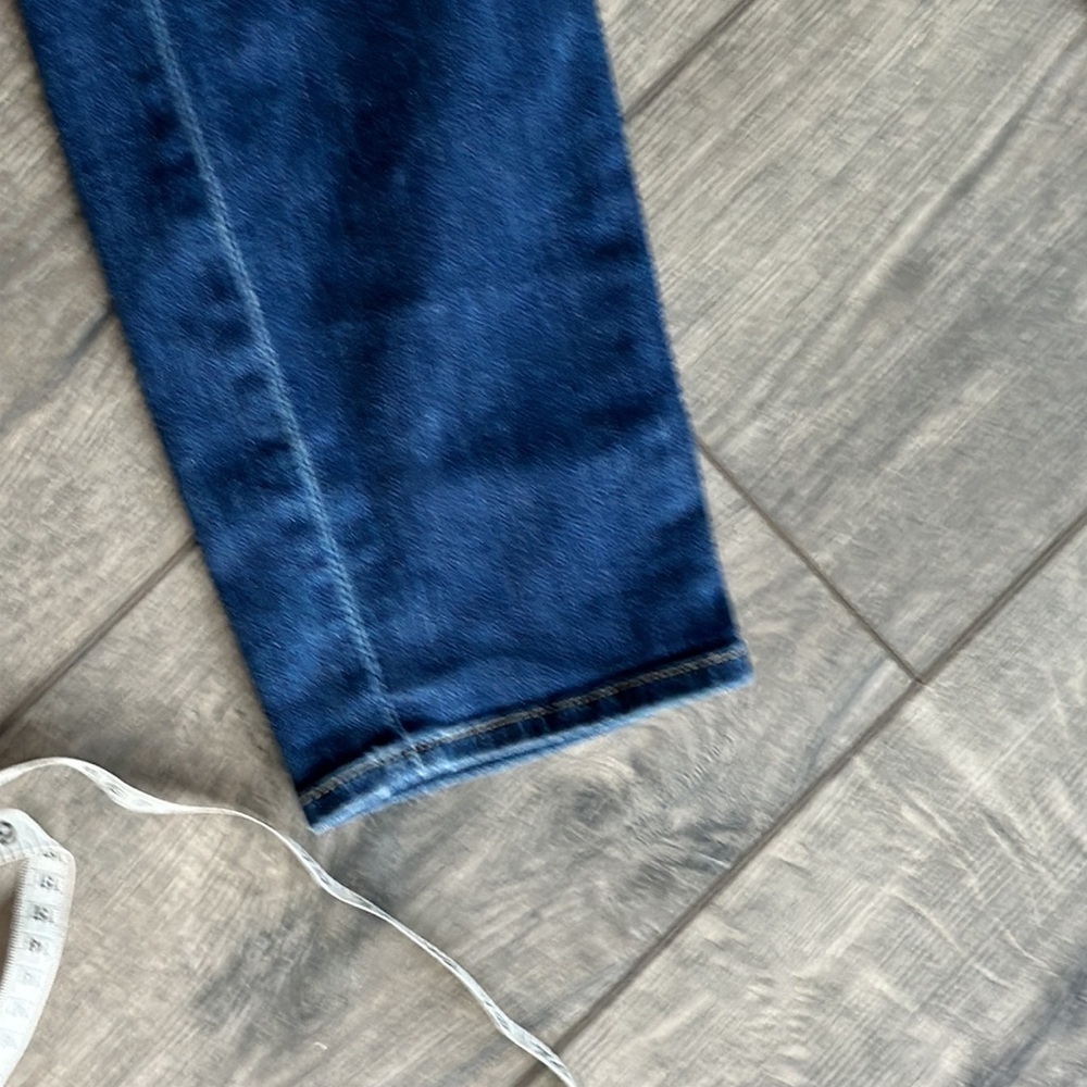 7 for all mankind jeans blue denim Bikercore size 27 - Picture 5 of 9